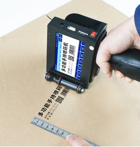 Handheld-Tinten strahl drucker Kleine Codier maschine für Datums-Chargencode-Verfalls markierung Automatischer Box druck - Product Image 1