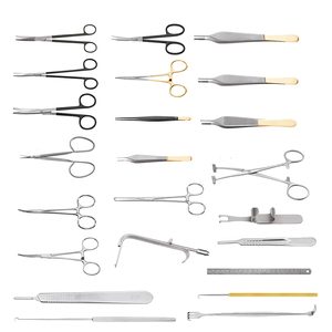 プロの<span class=keywords><strong>TopQuality</strong></span>整形手術器具セットはさみフォーセプトピンセット & フェイスリフト & 美容処置用リトラクター