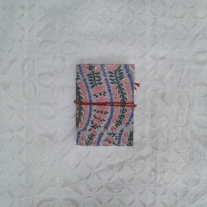 Beautiful Hand <strong>Block</strong> <strong>Printed</strong> Cover Note Book With Handmade Paper Inside With Rope Tie Knot Closure Journal Diary <strong>Notepads</strong> - Product Image 5