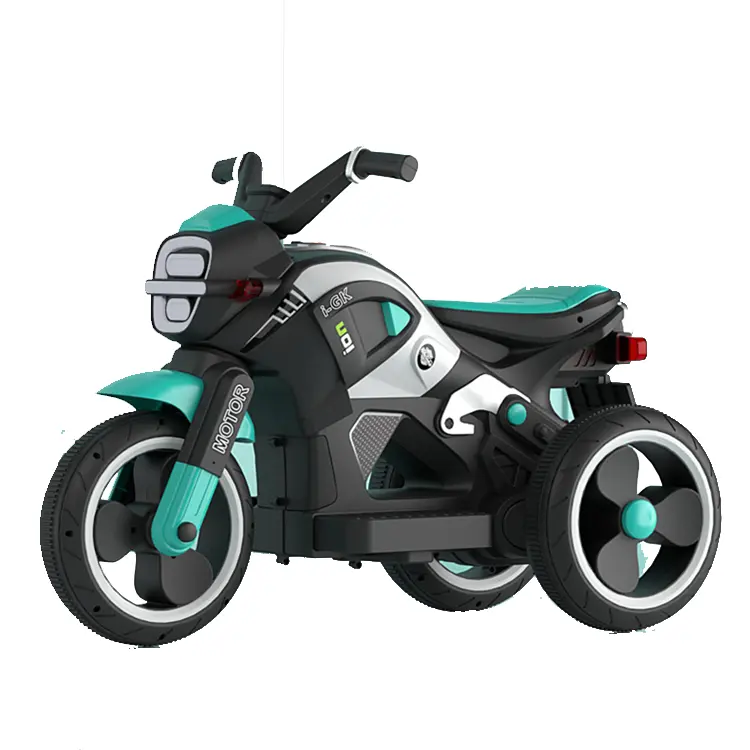 Motocicleta eléctrica puede niña bebé niño Triciclo de carga de juguete de control remoto de la batería buggy/niños eléctrico de la motocicleta