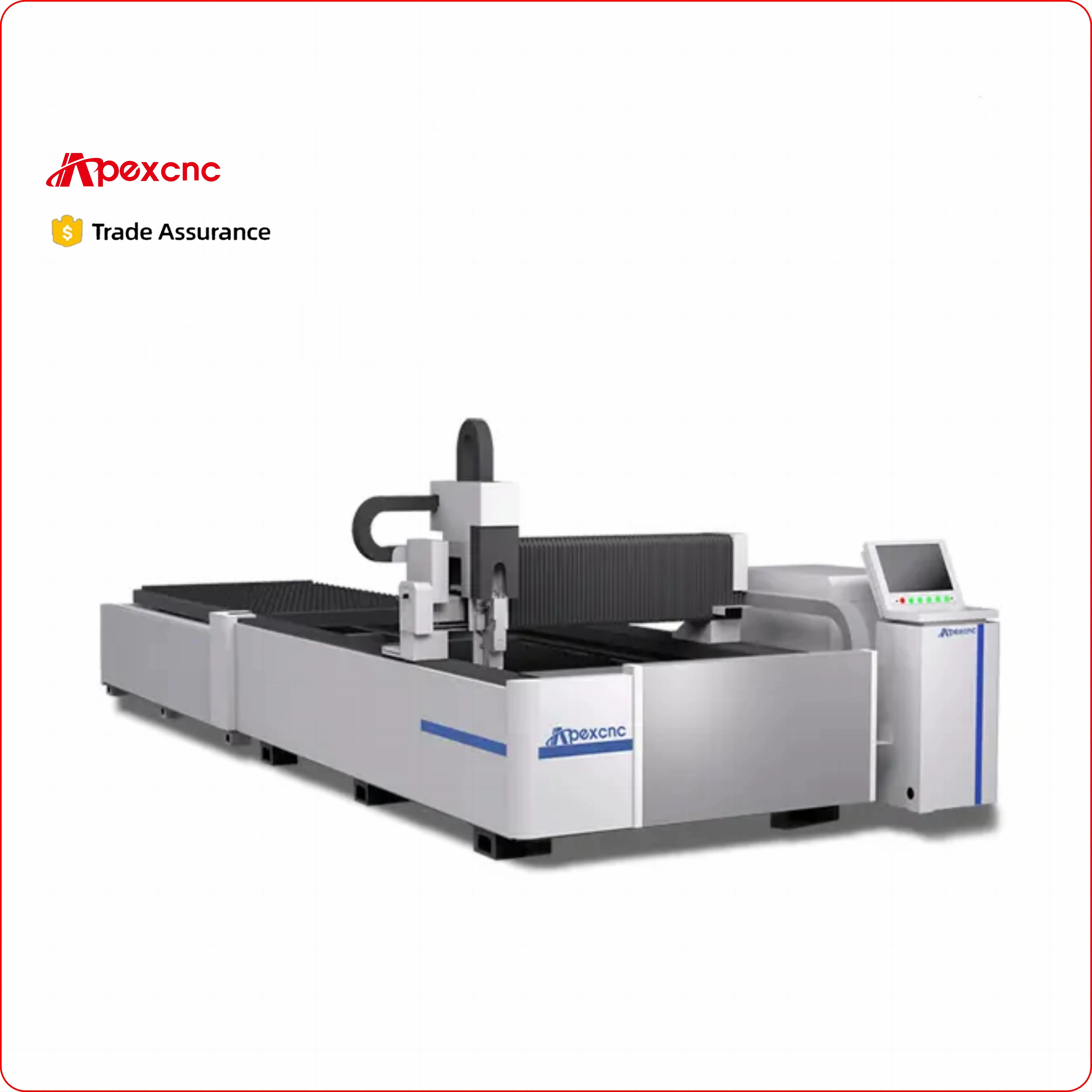 Giá cả hợp lý kim loại 3015 1000 Wát CNC sợi Laser máy cắt mở loại sợi Laser máy cắt cho tấm kim loại