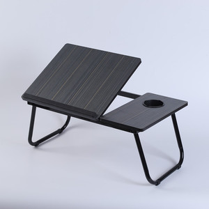 Multi-funzioni Mini tavolo pieghevole tavolo da studio in legno Computer da tavolo per letto - Product Image 1