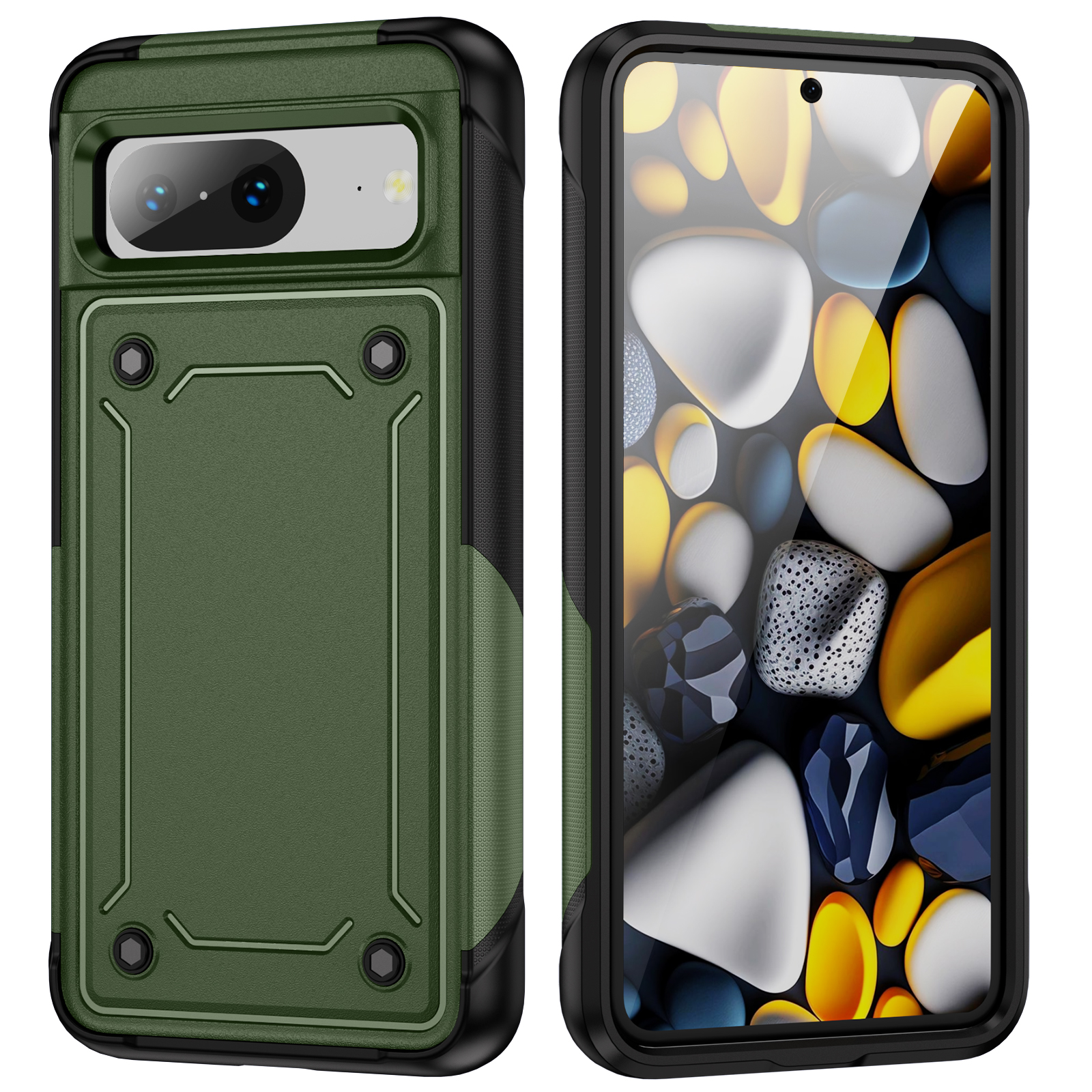 Army Green+Black