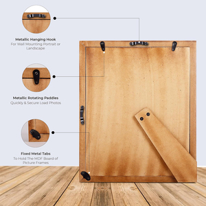 Kemik kakma fotoğraf çerçevesi (5x7) doğal kemik ahşap fotoğraf çerçevesi katı ahşap resim çerçevesi için masa süsü, ofis dekor ve ev dekor - Product Image 6