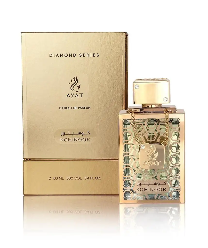 น้ําหอม KOHINOOR Eau De Parfum 100 ml ซีรี่ส์เพชร โดย Ayat Perfumes ดูไบ น้ําหอมติดทนนานแบบอาหรับ