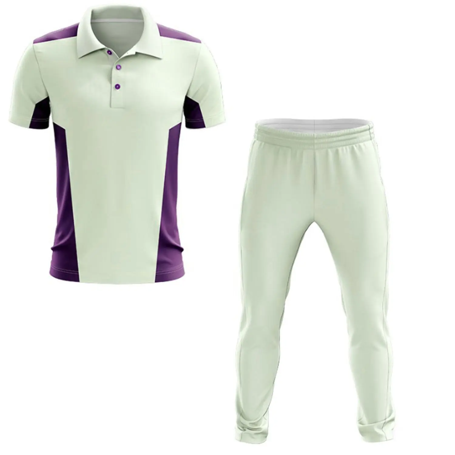 Premium leggero sublimato traspirante personalizzato per giovani da Cricket uniforme traspirante resistente all'umidità uniforme da Cricket classica