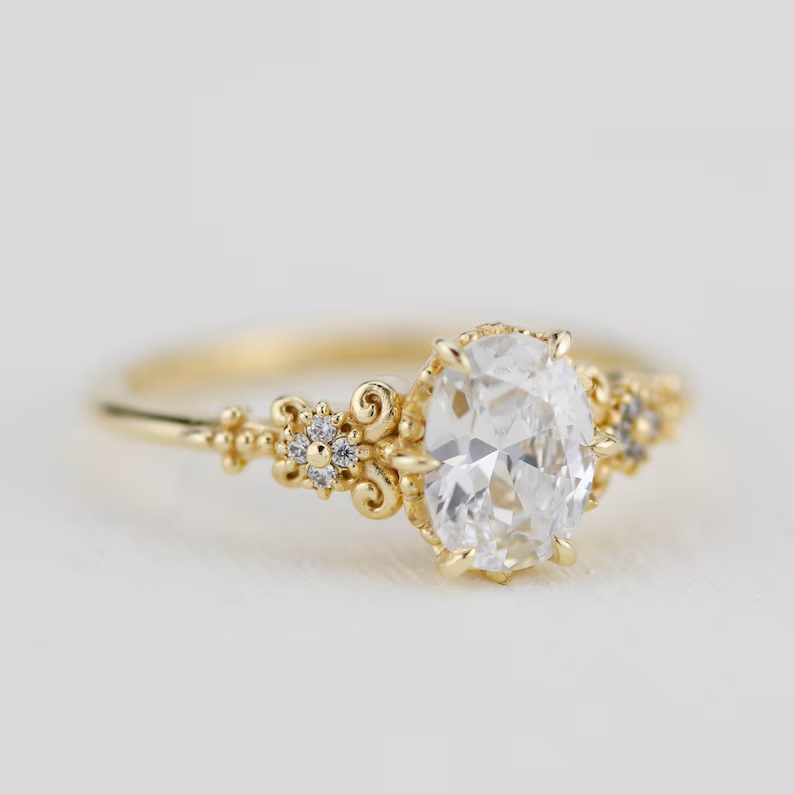 Oro blanco 14K