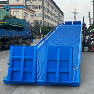 Adjustable Hydraulic Antiskid <strong>Unloading</strong> Mobile Warehouse <strong>Dock</strong> Portable <strong>Ramp</strong> for Container <strong>Loading</strong> - Product Image 5