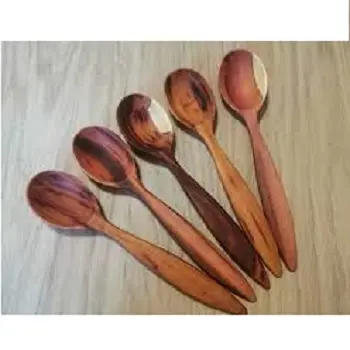 Japanese styles Anti-scald Stirring Kitchen solid Nanmu Wood Flatware Wooden Spoon Fork Chopsticks Portable Cutlery Set