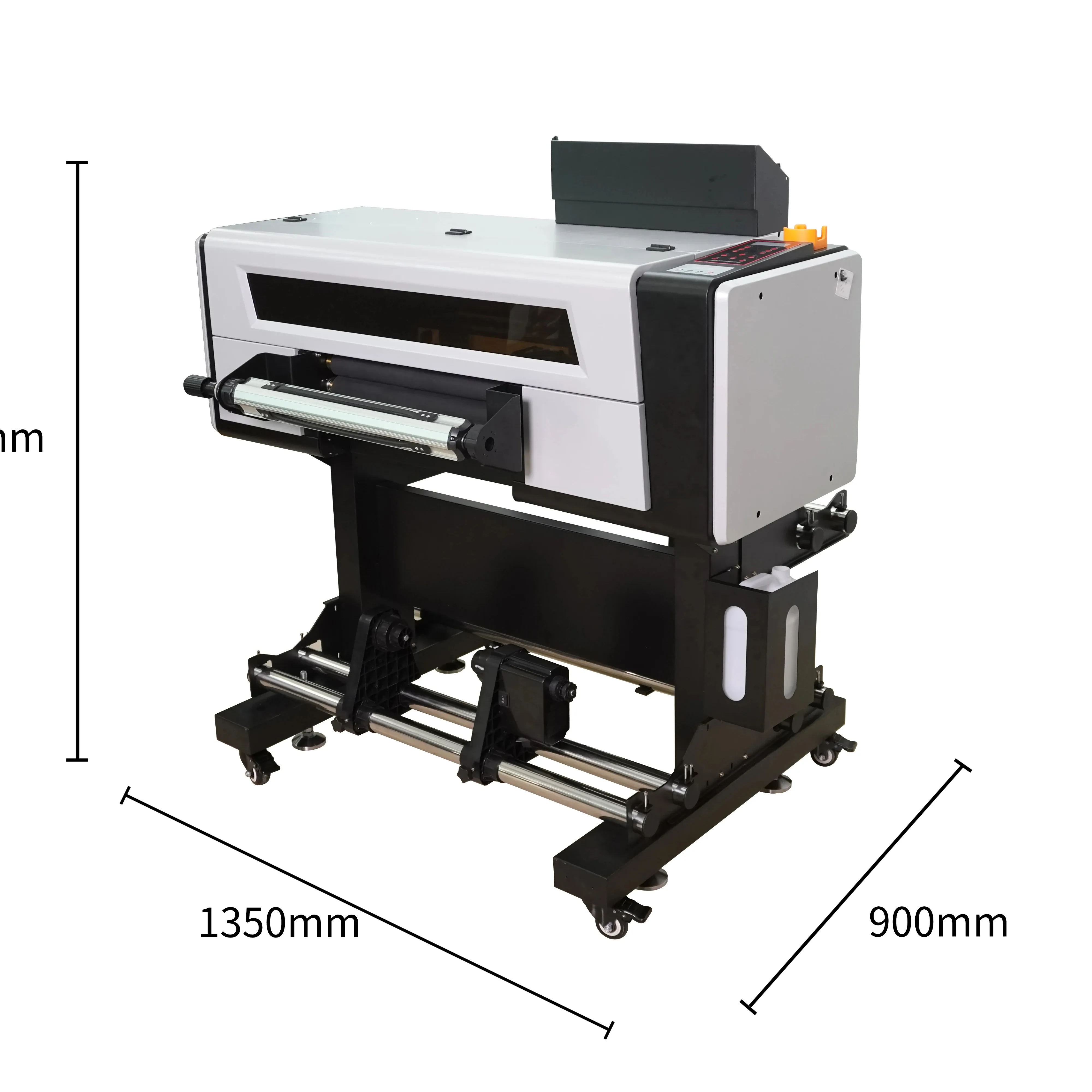 Taotech impresora UV DTF de escritorio A2UV impresora plana imagen botella etiqueta DTF impresora rollo a rollo laminador automático impresión AB