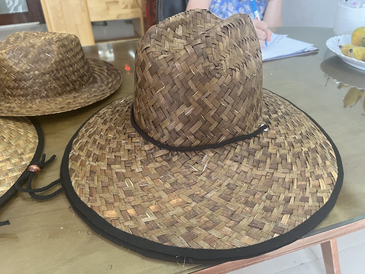 Fabric-Covered Hat Brim