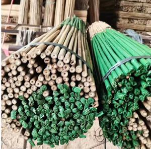 用于建筑/植物支撑各种产品/栅栏隔断的优质天然直竹竿原材料 - Product Image 1