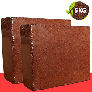 Top Qualität natürliche Qualität Kokosnuss Coir Faser Pith Coco Torb Block aus indischem Exporteur zu günstigem Preis
