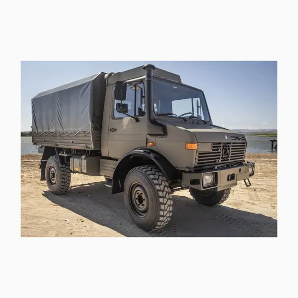 Nuevo Mercedes Unimog Listo para atropellar Todo Usado Mercedes-Benz Unimog U530-Demostrador Ex de Bajo Kilometraje Camión Volquete Usado 42