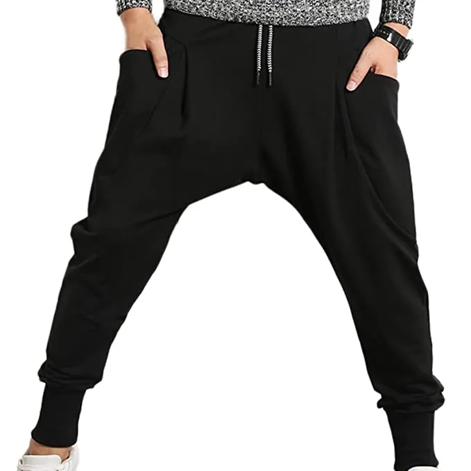 Siyah renk spor Fitness düz Fit sıkı nefes bırak kasık Sweatpants pantolon egzersiz açık özelleştirilmiş ter pantolon