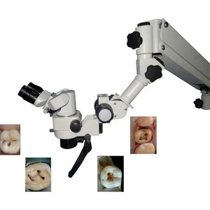 Microscópio cirúrgico dental LED com divisor de feixe <span class=keywords><strong>CCD</strong></span> Câmera e TV