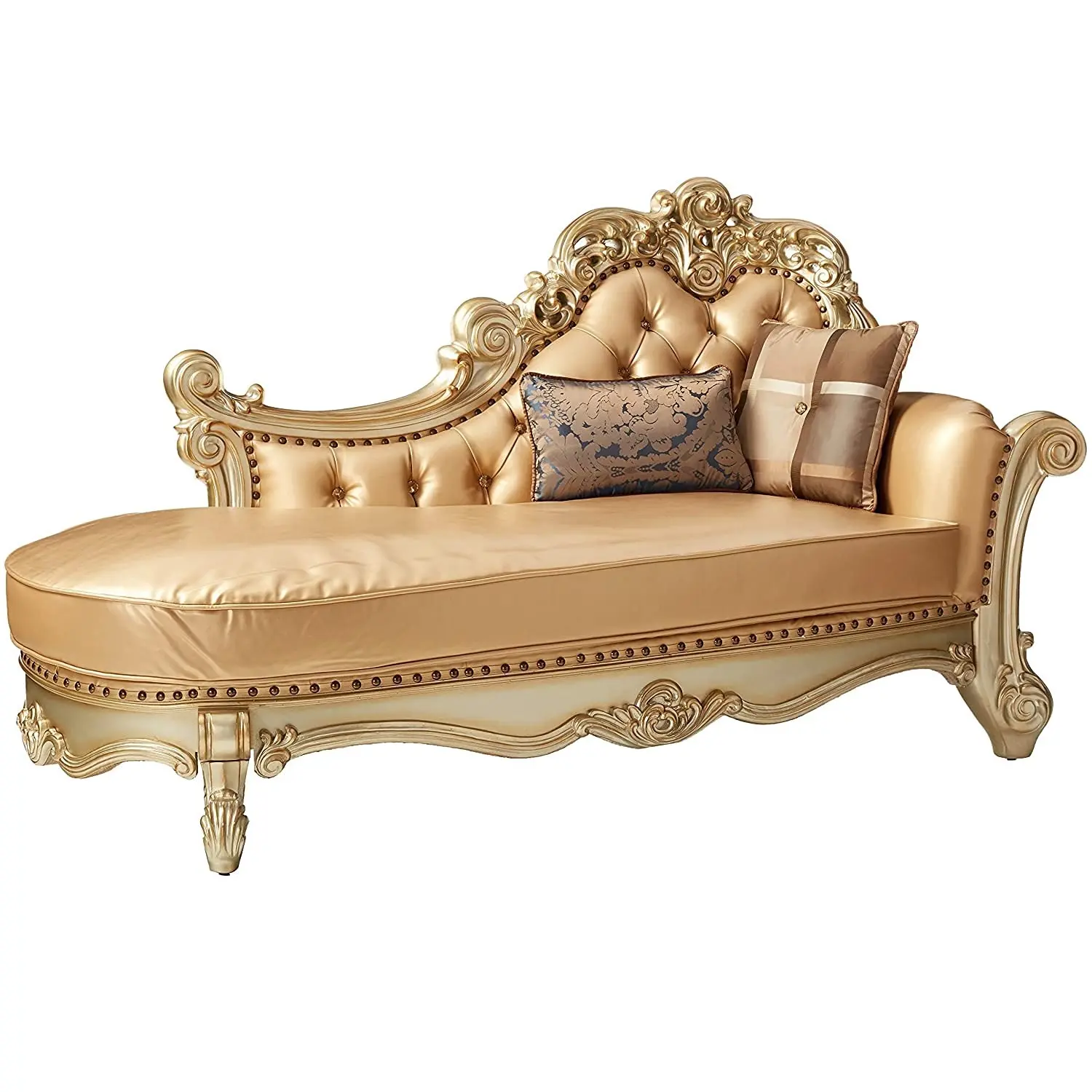 Diván vintage de estilo francés para interiores, sillón de piel, tapizado en terciopelo, estilo victoriano antiguo, para interiores