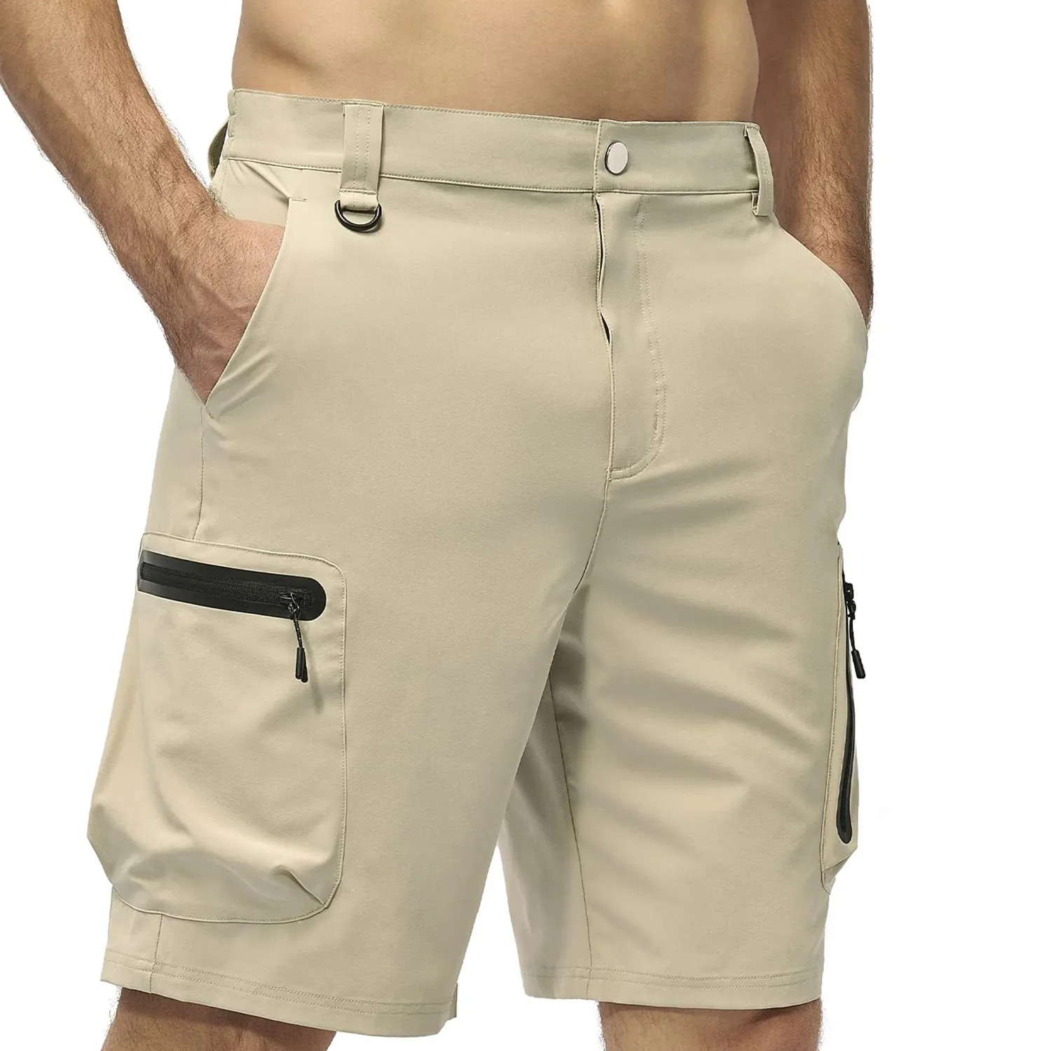 Pantalones cortos estampados de alta calidad para hombre, pantalones cortos deportivos para correr con tela elástica de cuatro vías, pantalones cortos para hombre, novedad