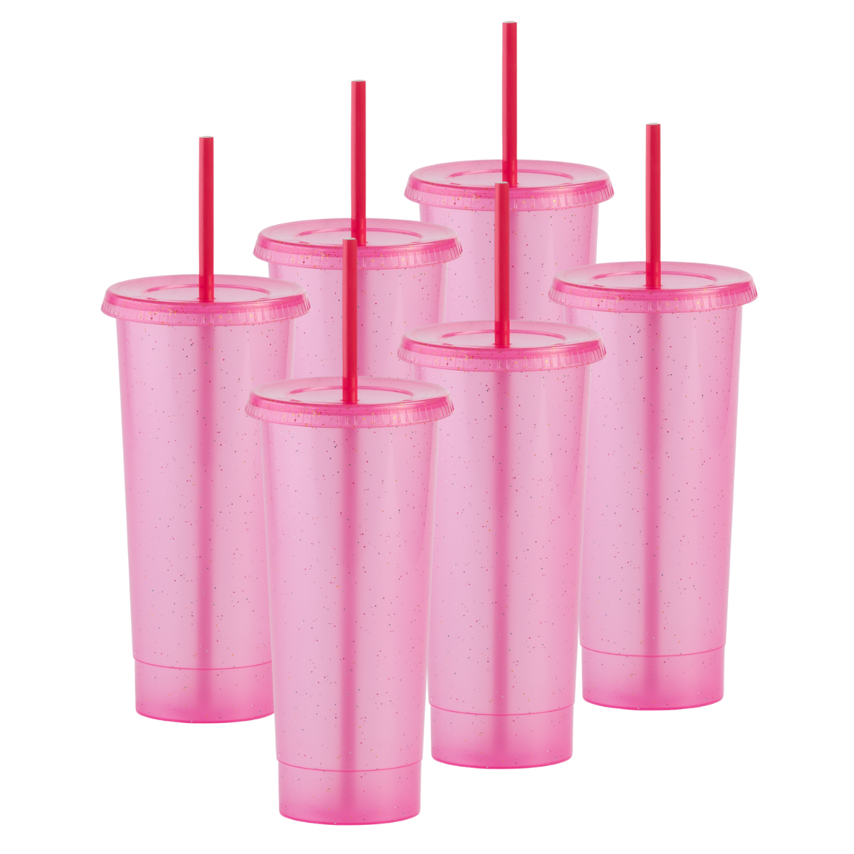 Translucent Pink Glitter