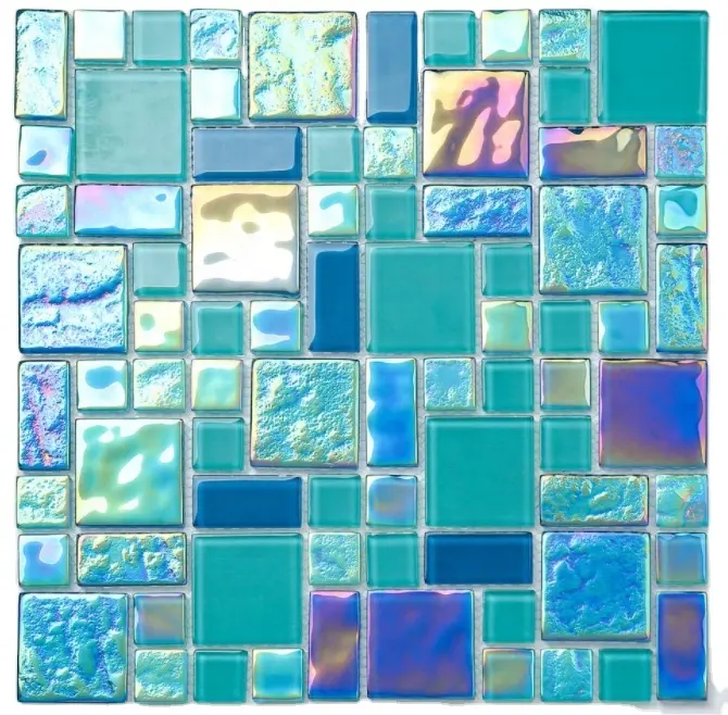 Mosaic Tiles 25*25 Swimming Pool Decor Outdoor Swimming Glass Pool