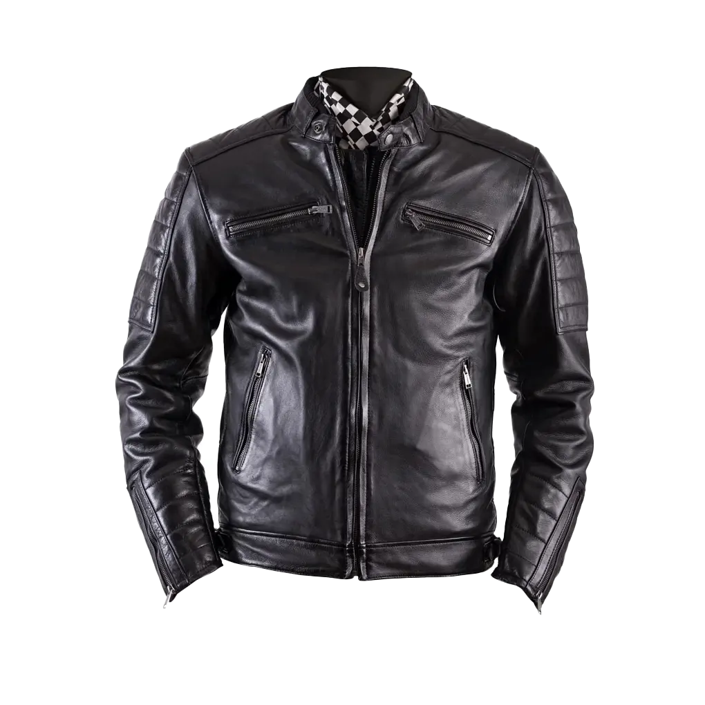 Verkaufsschlager Leder aus Winter-Motorrad hochwertige Jacke Motorrad-Rennjacke für Herren