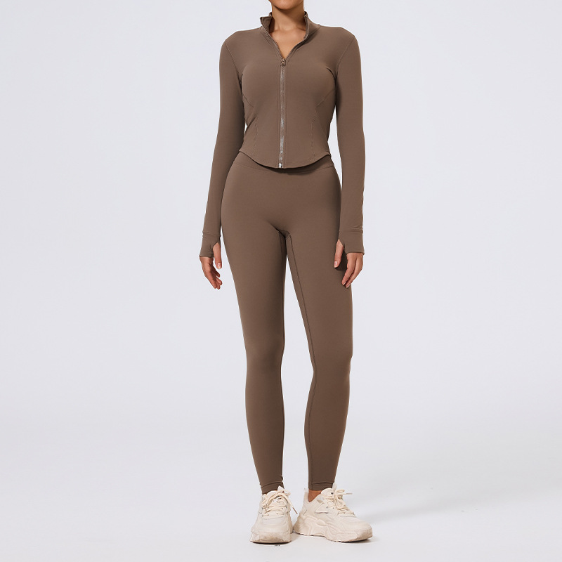 Chaqueta+Leggings Marrón