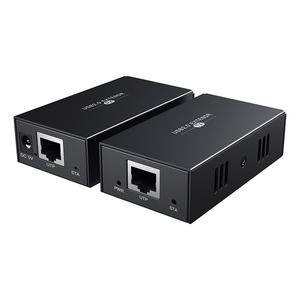 HT233U Usb2.0 Ethernet Rj45 Usb 1 4 Out 50M Usb Extender ağ kablosu benimser standart Ethernet IEEE-568B bağlantı - Product Image 1