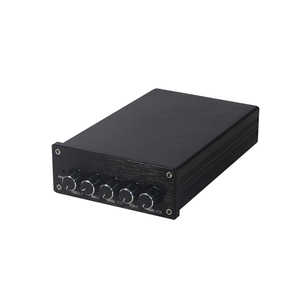 V 2x50W 2.1 Bluetoothアンプサブウーファー出力制御付き本棚スピーカーおよびデスクトップサウンドシステム用 - Product Image 1