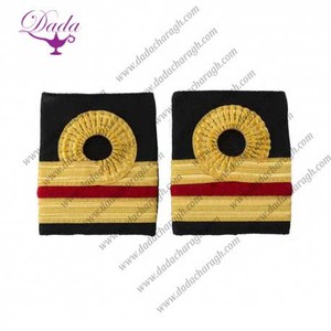 Mềm Vai Hoàng Gia Hải Quân Bác Sĩ Phẫu Thuật Trung Úy Thêu Vải Ren An Toàn Pin Cao Tái Sử Dụng Tùy Chỉnh Màu Sắc Thiết Kế Vai - Product Image 1