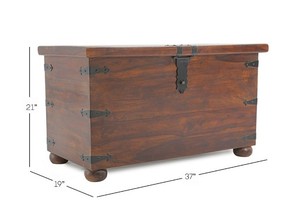 Ahşap kutular büyük boy/kıyafet depolama kutuları/ahşap kutu ahşap gövde ev depolama ve organizasyon saklama kutusu bagaj kutusu kumaş - Product Image 5