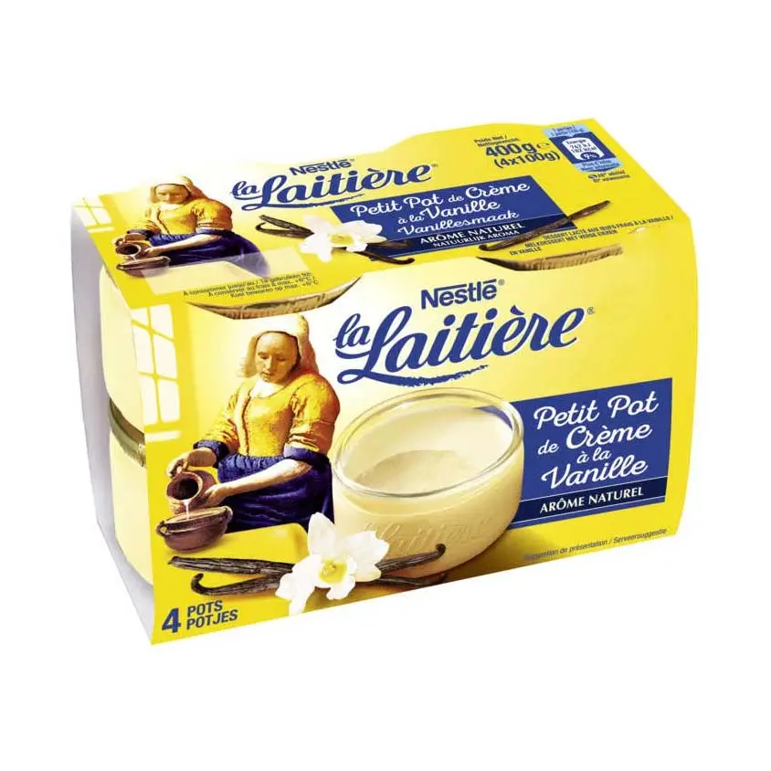 Precio de Venta caliente de Nestlé La Laitiere Crema de postre 400g en cantidad a granel