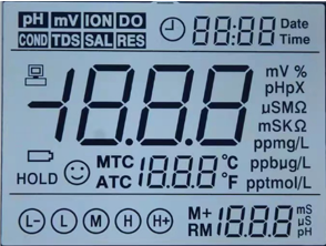 7 Segment TN LCD-Modul Ultra breite Betriebs temperatur Monochrom LCM SMART Energie zähler LCD-Panel Preis - Product Image 6