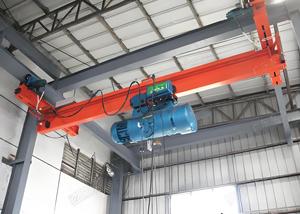 2025 thiết kế mới LX loại <span class=keywords><strong>monorail</strong></span> underslung cần cẩu trên không, 3 tấn/5 tấn/10 tấn/15 tấn/20 tấn đơn chùm cầu cẩu - Product Image 2