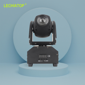 Lyre Mini 10W <strong>LED</strong> Beam Moving Head Light RGBW 4in1 Spot Commercial <strong>DMX</strong> <strong>Controller</strong> E27 <strong>for</strong> Party Karaoke <strong>Display</strong> Stage Lighting - Product Image 1