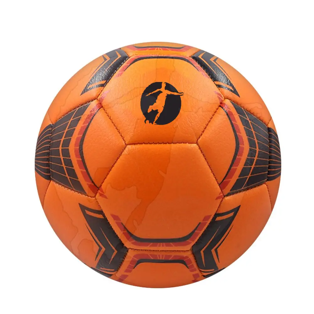 Pelota de fútbol cosida a máquina, Material PU, pelota de entrenamiento de partidos deportivos, tamaño estándar, 5, lo más nuevo