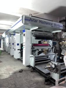 Avtar baskı akıllı, baskı hızlı tam otomatik rotogravür baskı makinesi <span class=keywords><strong>libya</strong></span>'da mevcut hindistan'da güvenilir ağır hizmet