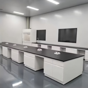 Steel Wood Electronics <strong>Laboratory</strong> Furniture Classroom Chemical Resistant <strong>Laboratory</strong> <strong>Table</strong> - Product Image 6