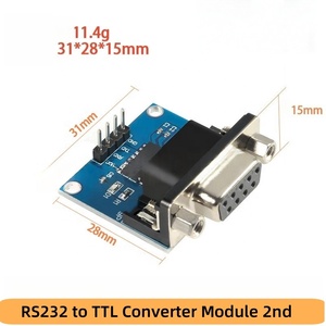 Fabrik preis RS232 zu TTL Konverter modul 2. Generation Serieller Adapter MAX3232 mit 4 Dupont-Kabeln für Firmware Flash ing Download - Product Image 3