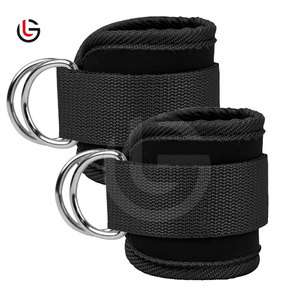 Top Selling High <strong>Quality</strong> D-Ring Ankle <strong>Straps</strong> Adjustable <strong>Custom</strong> <strong>Design</strong> Cheap Price Ankle <strong>Straps</strong> - Product Image 1
