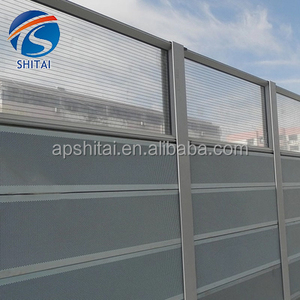 Barrière acoustique insonorisée pour mur, micro-trou insonorisant pour autoroute, pour chaussée, extérieur - Product Image 2