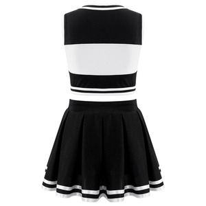 <strong>Cheap</strong> Price Custom Oem Design Solid Color Women Cheerleading Uniform Custom Logo Women Cheerleading Uniform CLU-0116 - Product Image 4