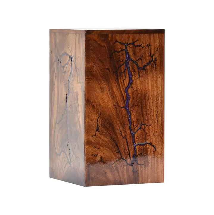 Handcrafted Rosewood Wooden Cremation Urn Wings of Life Design Memorial Urn for Ashes Decorative Fun