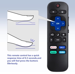 Wireless RF Remote <strong>Control</strong> for Roku TV Systems, Including Compatibility for TCL, Hisense, and Philips - Product Image 5