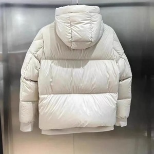 Erkek şık balon ceket kış için yüksek kalite özelleştirilmiş renk fermuar kapatma yeni tasarım toplu miktar