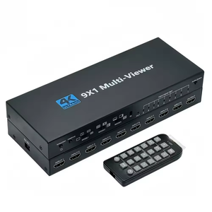 SY 9x1HDMI Multi-viewer Switcher Seamless 4K <strong>HDMI</strong> 9way 9 Screen Real Time Multi Viewer Screen <strong>Splitter</strong> 9 in <strong>1</strong> Out Switch Adapter - Product Image 1