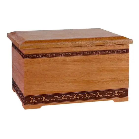 葬儀は大人を維持するために木製の棺を供給します埋葬卸売供給高独占品質の木製火葬壷