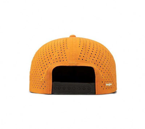 หมวกกีฬาแบบมีรูเจาะรูผ้าโพลีเอสเตอร์แห้งเร็วออกแบบโลโก้ได้ตามต้องการ - Product Image 2