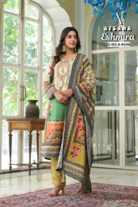 漂亮的派对服装Salwar Kameez，配有镜子作品和时尚的女性颈部设计，价格优惠 - Product Image 4