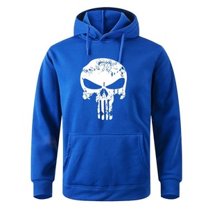 <span class=keywords><strong>Punishers</strong></span> baskılı polar kazak Hoodies erkek/kadın Casual kapşonlu Streetwear tişörtü erkek kafatası Harajuku yüksek kalite tops