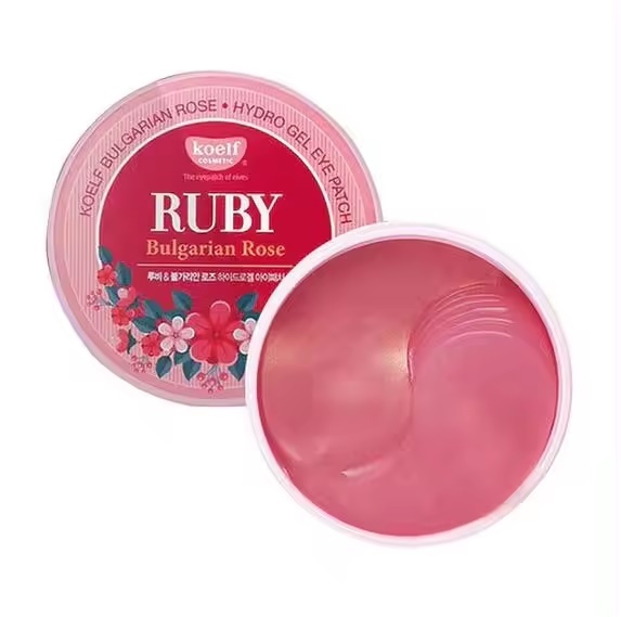 Koelf Ruby & Bulgarian Rose Eye Patch 60pcs 13.63